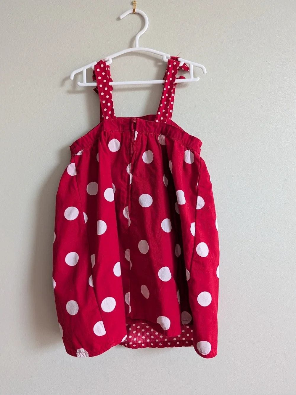 Gymboree Girls Red Polka Dot Dress | Size 3T | Holiday & Special Occasion